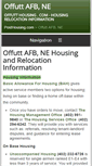 Mobile Screenshot of offutthousing.com